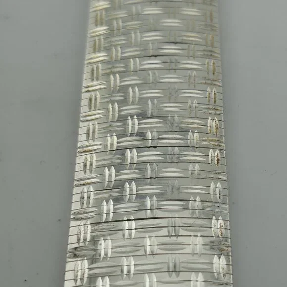 Sterling Silver Bracelet Flexible Diamond Cut Omega 7.5 JTV 925 Italy LIRM